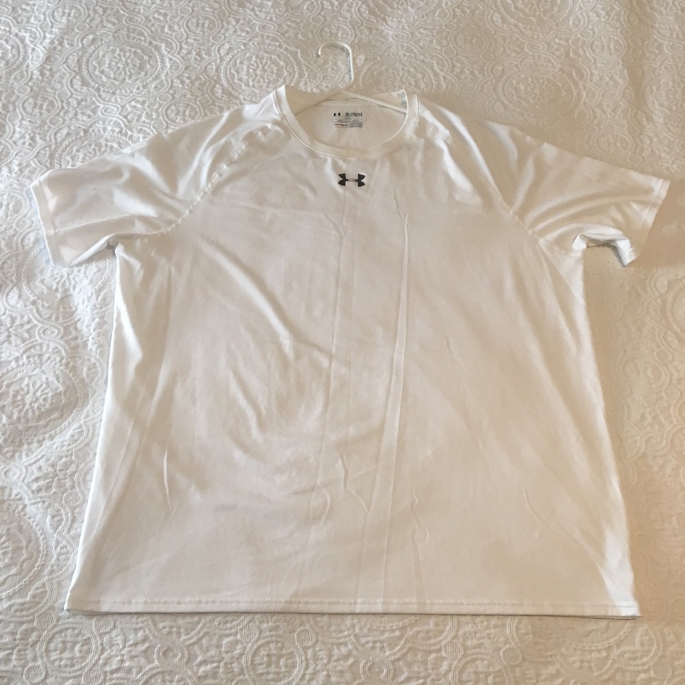 Men’s Under Armour Tech T-Shirt in white
